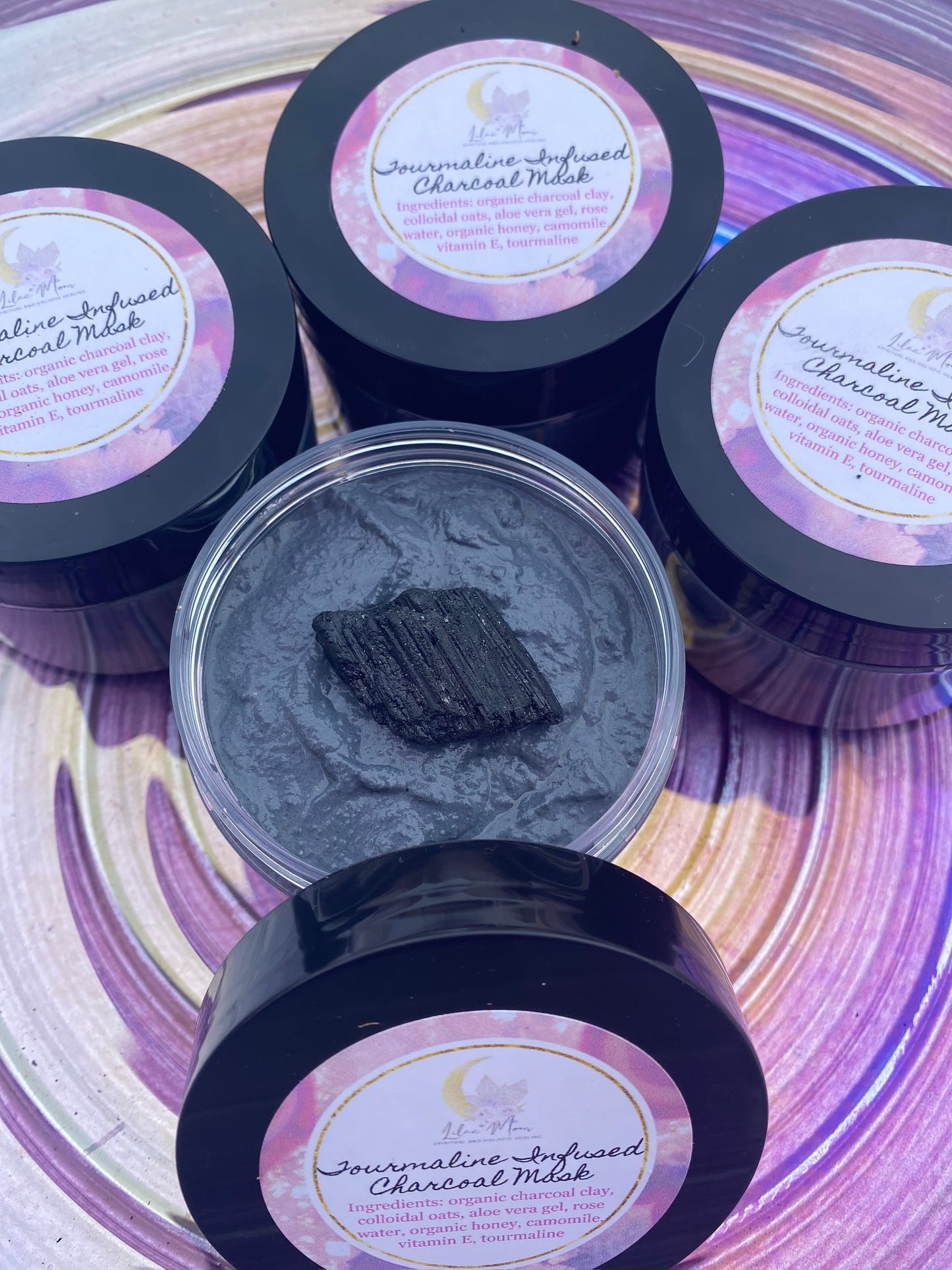 Charcoal & Tourmaline - Face Mask