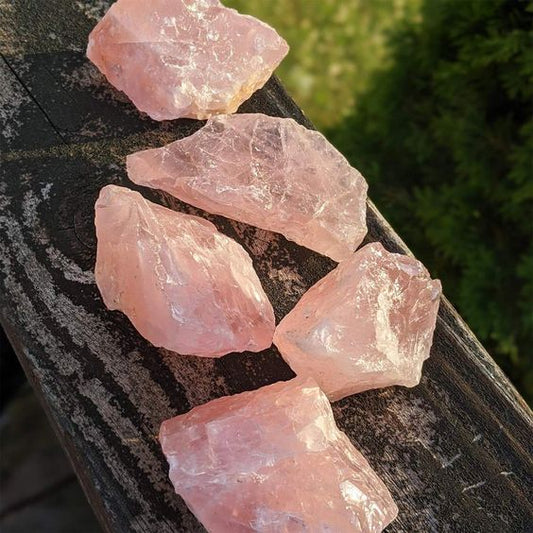 Raw Rose Quartz