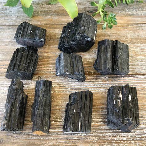 Raw Black Tourmaline