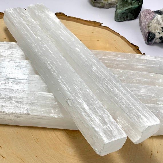 Raw Selenite Wands